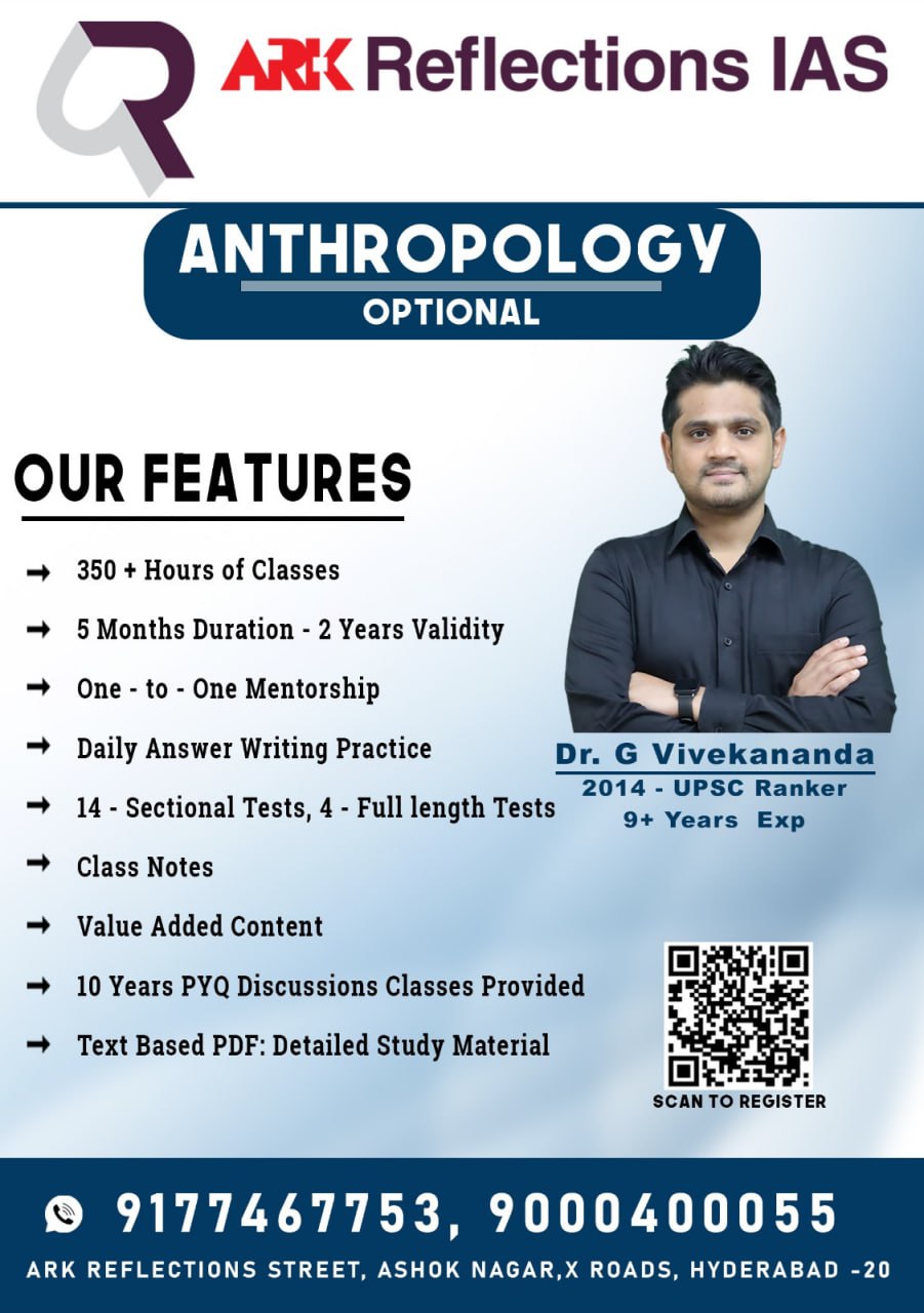 Best Anthropology Teacher in Hyderabad